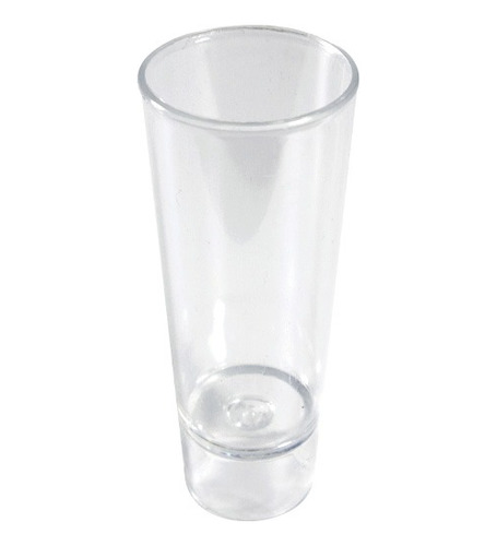 Pack 10 Vaso Tequilero 40 Ml, Tipo Cristal. Vaso Plástico