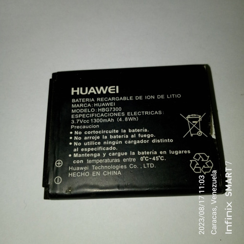 Baterías De Huawei Hbgt300