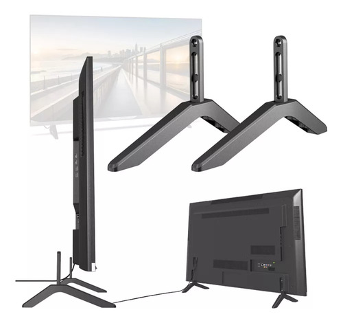 Patas De Mesa Con Soporte Universal For Vizio Tcl Telev