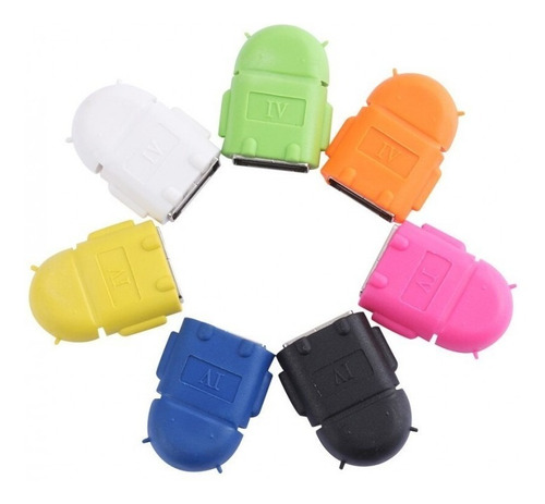 Adaptador Otg M4 Usb 2.0 Hembra A Micro Usb V8 P/ Celular