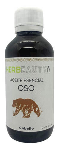 Aceite Esencial De Oso Herbeauty 125 Ml Para Cabello