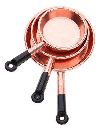 .. Utensilios De Cocina En Miniatura Bronce