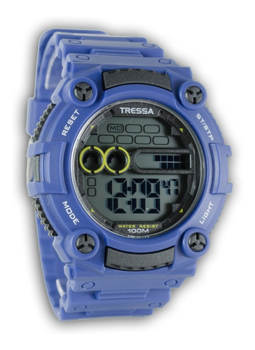 Reloj Tressa Digital Hombre Sumergible 100m Garantia Oficial