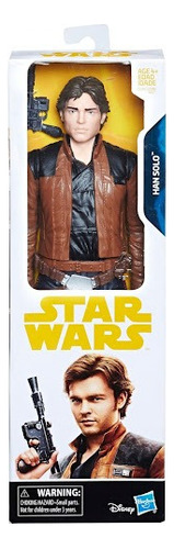 Figura De Acción Han Solo Star Wars 30cm - Hasbro