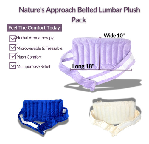 Envoltura Lumbar Nature S Approach Con Cinturón De Aromatera Talle