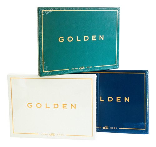 Jungkook - Golden Set De 3 Albums Kpop Original (bts)
