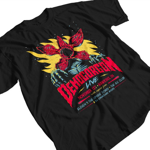 Imagen 3 de 6 de Remera Algodón Stranger Things (niños)