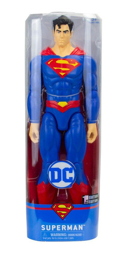 Figura Dc Superman 30cm 1ª Edição Sunny