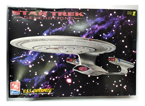 Kit Plástico P/armar Star Trek Generations U.s.s. Enterprise