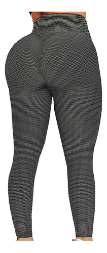 Leggings De Mujer Con Textura Creativa Para Levantar Glúteos