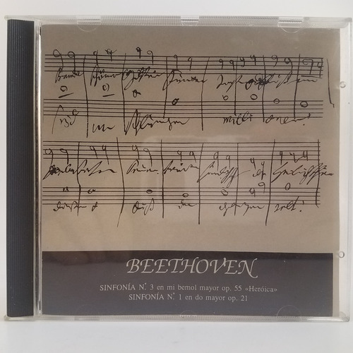 Beethoven - Sinfonia N 3 Op. 55 Heroica - Klemperer - Cd Ex