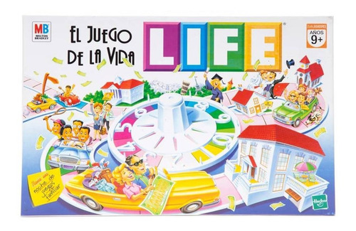 Juego De La Vida Life Juego De Mesa Familia Hasbro Original