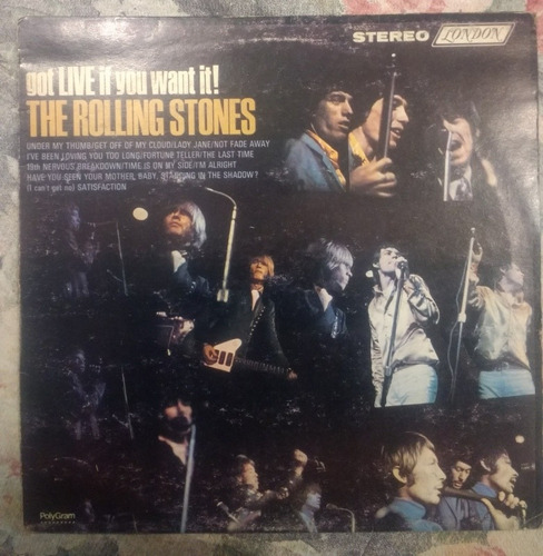 The Rolling Stones Got Live If You Want It! Vinilo