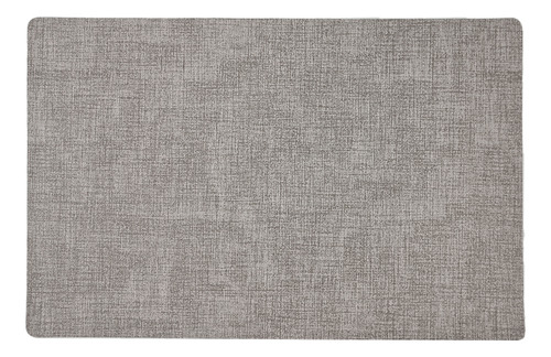 Set X 6 Mantel Individual Reversibles Otten 30 X 45 Cm Color Gris Liso