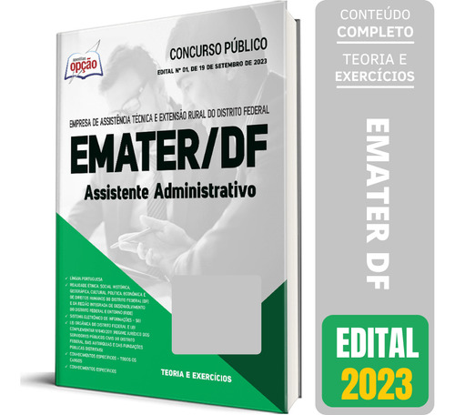 Apostila Emater Df - Assistente Administrativo