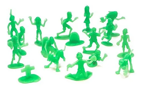 Figuras De Acción Scs Direct Zombie 100 Que Brillan En La Os