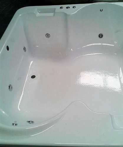 Jacuzzi Max Dual 150x140 14 Jet 1 Hp 2 Luces Led 2 Apoya Pp