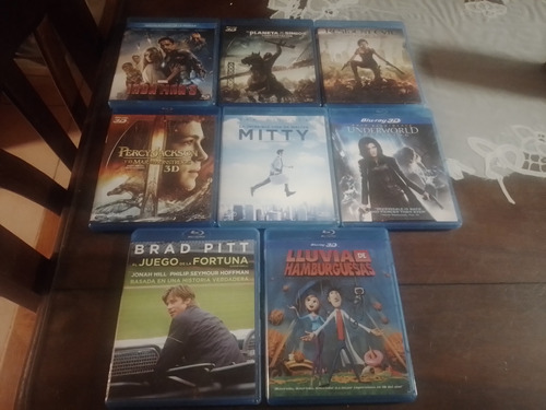 Lote Peliculas Blu Ray 2d Y 3d Originales