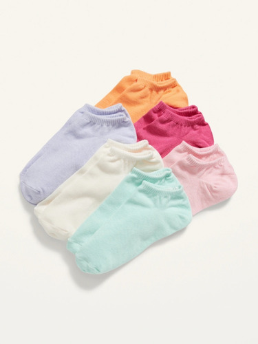 Medias Tobilleras Mujer Pack X6 Old Navy Talla Unica