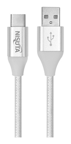 Cable Usb Tipo C 3a Carga Rapida Nisuta Ns-cateuc3a Celular