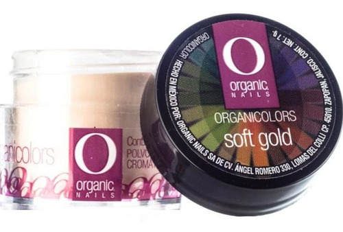 Organicolor Acrilico Uñas 23 Soft Gold By Organic Nails  
