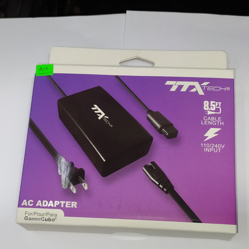 Adaptador De Corriente Ac Compatible Con Gamecube Ttx Tech