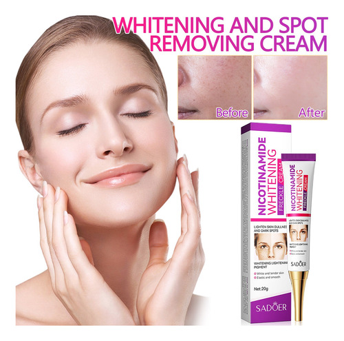Creme Clareador De Remoção De Sardas Para Hidratação E Hidra