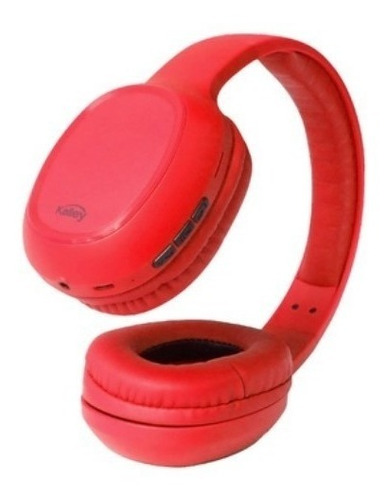 Imagen 1 de 1 de Audífono Kalley Bluetooth On Ear Ref. K-gaubtr Rojo