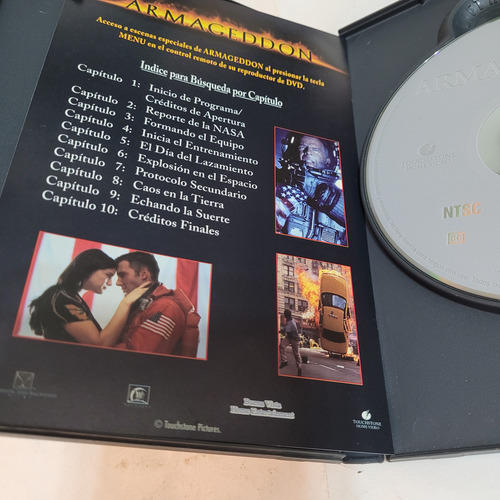 Dvd,armageddon,willis,michael Bay,touchstone,caballito (Usado)