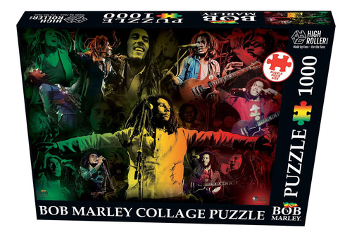 Bob Marley: Rompecabezas De Collage De 1000 Piezas, Tamaño 1