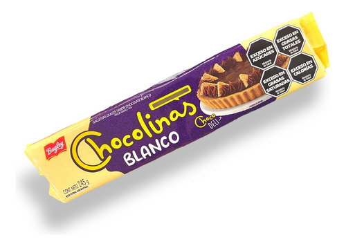 Chocolinas 245g Blanco (promo X10un)  +barata La Golosineria