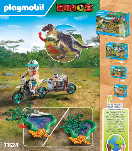 Playmobil Dinos: Caza Del T-rex