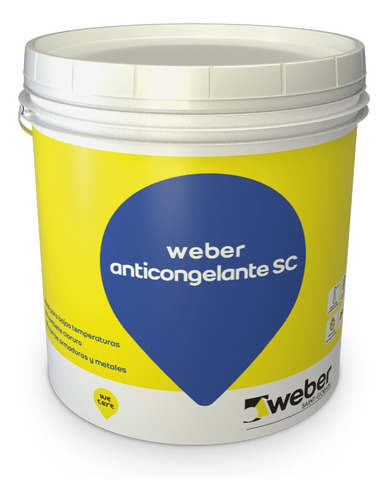 Weber Anticongelante Sc Frague Sin Cloruro X 25kg