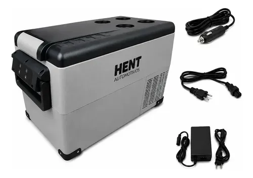 Geladeira Portátil 32L para Caminhão e Motorhome Quadrivolt Cinza