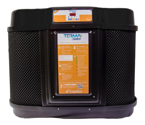 Trocador Termamax 09 Aquecedor Piscina - Nautilus - 380 Trif