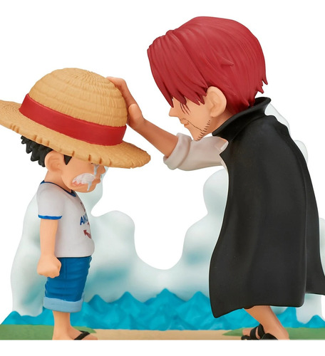 Figura Coleccionable De One Piece Wcf Stories - Luffy/shanks