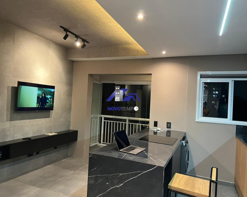Imagem 10 de 21 de Lindo Apartamento A Venda Em Alphaville 1 Dorm E 1 Vaga - Hit - Ap01490 - 70812803