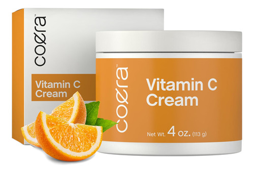 Crema De Vitamina C | 4 Onzas | Formula Iluminadora Y Reafir