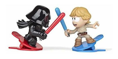 Star Wars Batalla Bobblers Darth Vader Vs Luke Dbnfy