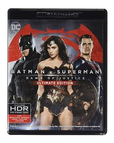 Batman V Superman  Dawn Of Justice Ultimate Edition Blu Ray