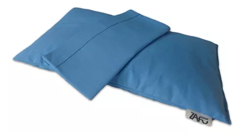 2 Almohadas Con Trigo Sarraceno 60 X 40 Cm Zafurelax