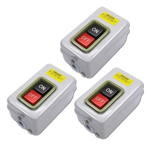Botoneras 3x30amp Paro Y Arranque Ip67 | Meses sin interés
