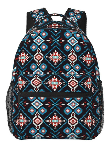 Mochila Nativa Americana Tribal Etnica Para Laptop Escolar