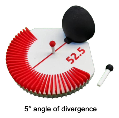 Snooker Aiming Trainer Billiard Table Training Aid 5 Degree