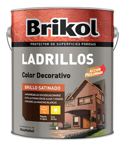 Protector Para Ladrillos Brikol Decorativo X 1 Lt / Camino 1