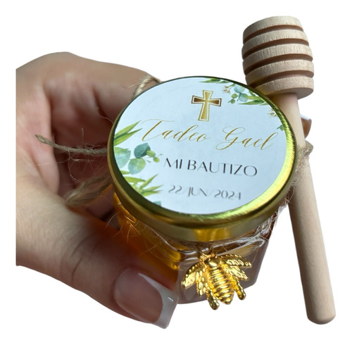 Recuerditos Para Bautizo Personalizados 10 Piezas