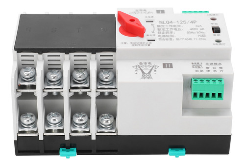 Transferencia Automática De Potencia Montada En Riel Din, 4p