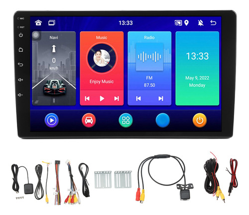 Radio De Coche, 9 Pulgadas, 4g, 32 Gb, Rom, Dc12v, Control D