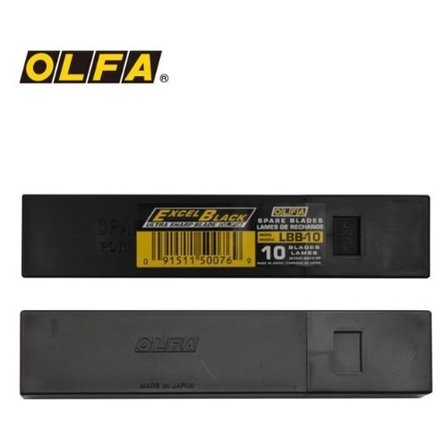Repuesto Cutter Ancho 18mm Olfa Lbb10 Caja X 10u 