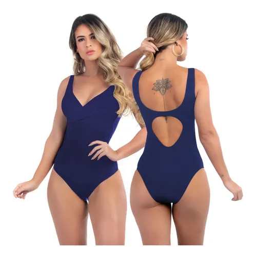 Mai Body Feminino Modelador Transpassado Afina Silhueta Uv